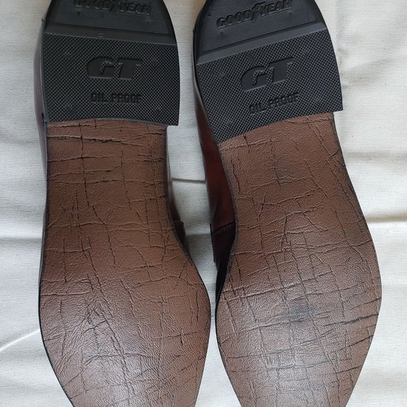 Iron Age Bostonian Leather Loafer Safety Shoes 8.5 - Picture 6 of 6